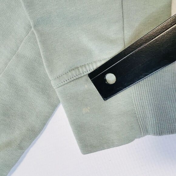 Gymshark Hoodie Mens Large Green Logo Pullover Outdoor Athleisure Gym Running - Picture 10 of 13